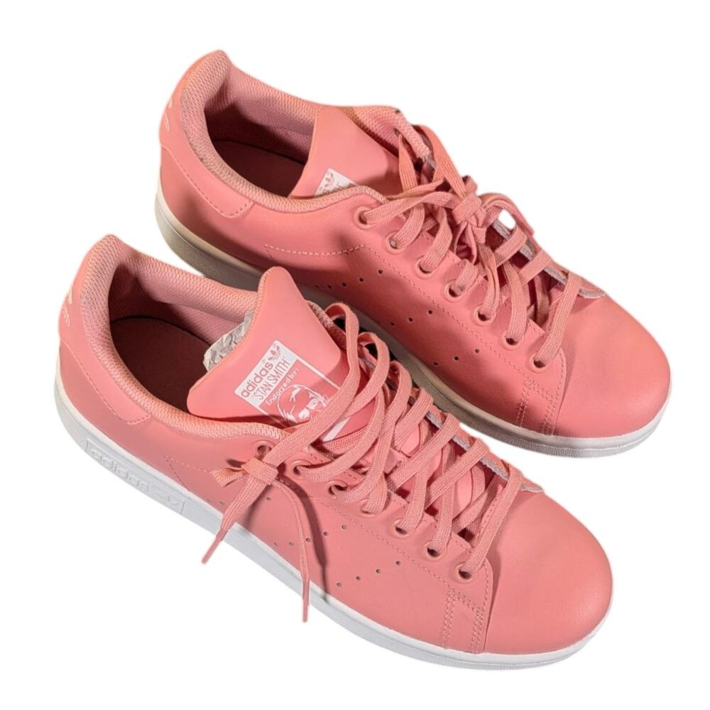 Adidas Stan Smith Pink Sneakers Size 6.5 Athleisure Casual